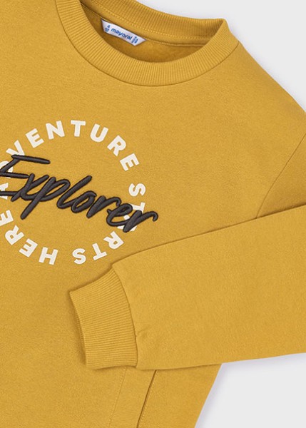 Φούτερ κέντημα - ΜΟΥΣΤΑΡΔΙ 4Y