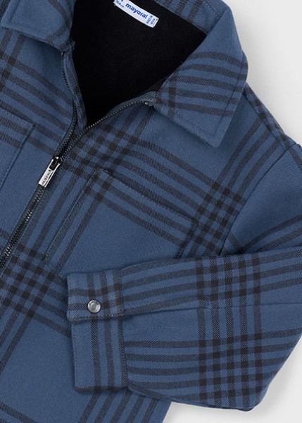 Τζάκετ καρό - ΓΚΡΙ 2Y