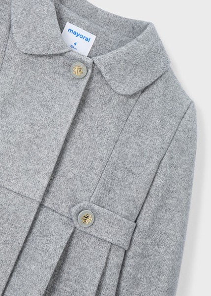 Παλτό υφασμάτινο - ΓΚΡΙ 4Y