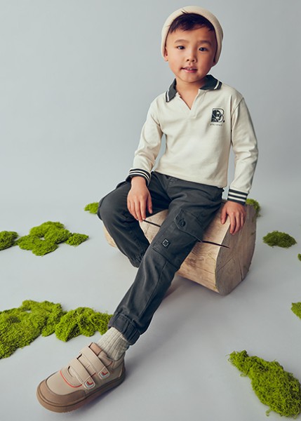 Παντελόνι cargo - ΓΚΡΙ 4Y