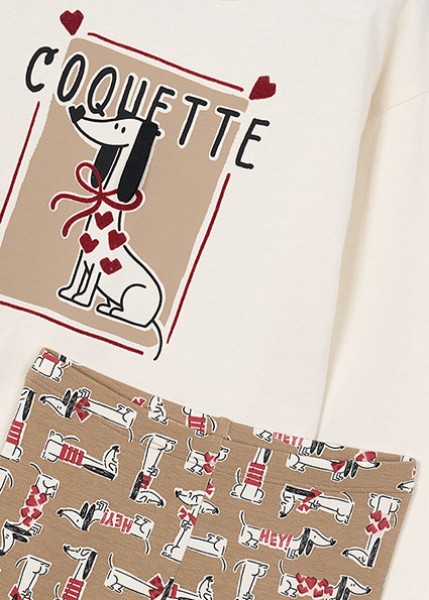 Σετ κολάν σταμπωτό - ΚΑΜΕΛ 4Y