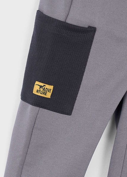 Φόρμα 3 τμχ.με ζακέτα - ΓΚΡΙ 5Y