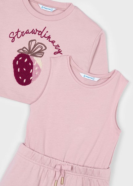 Φόρεμα φούτερ 2 κομμάτια - ΡOZ 8Y