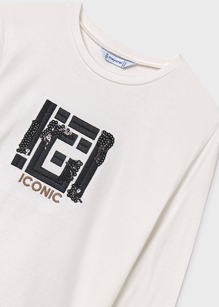 Μπλούζα κεντητή - ΚΡΕΜ 10Y