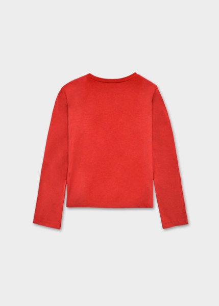 Μπλούζα κεντητή - ΚΟΚΚΙΝΟ 10Y