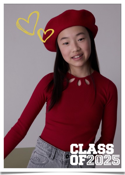 Μπλούζα μακρυμάνικη κανάλε cut out - ΚΟΚΚΙΝΟ 12Y