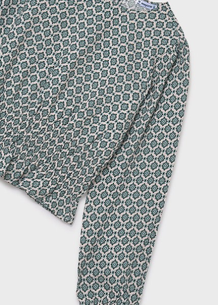 Μπλούζα λαστιχάκια - ΠΡΑΣΙΝΟ 18Y