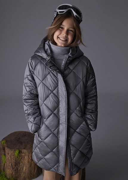 Μπουφάν μακρύ - ΑΝΘΡΑΚΙ 10Y