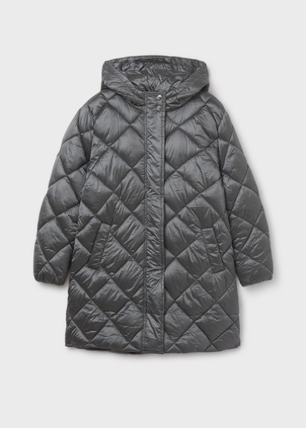 Μπουφάν μακρύ - ΑΝΘΡΑΚΙ 10Y