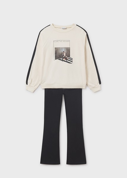 Σετ κολάν καμπάνα - ΜΑΥΡΟ 10Y