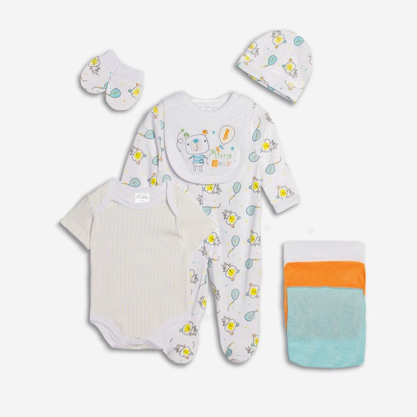 Σετ 8 τεμάχια βρεφανάπτυξη - ΛΕΥΚΟ 1M