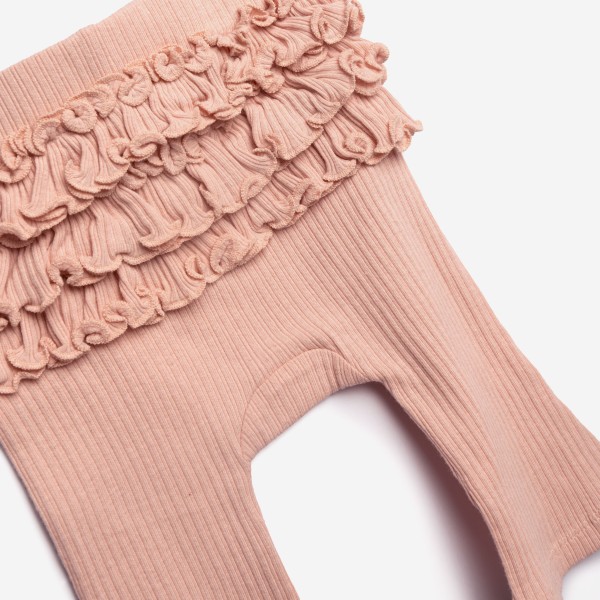 Σετ 3τεμάχια κορμάκι-παντελόνα-κορδέλα - ΣΑΠΙΟ ΜΗΛΟ 3M