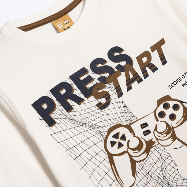 Μπλούζα - ΕΚΡΟΥ 8Y