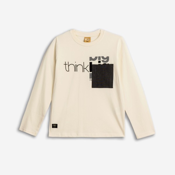 Μπλούζα - ΕΚΡΟΥ 8Y