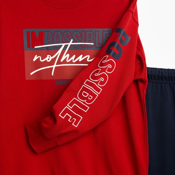 Σετ φόρμα - ΚΟΚΚΙΝΟ 10Y