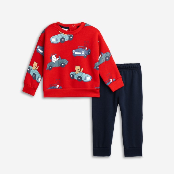 Σετ φόρμα - ΚΟΚΚΙΝΟ 12M