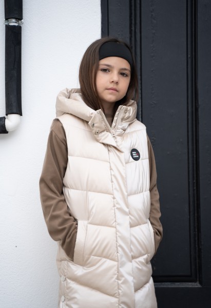 Τζάκετ αμάνικο - ΚΑΜΕΛ 8Y