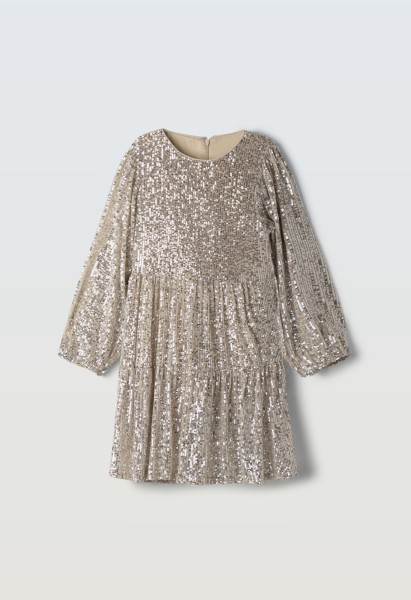 Φόρεμα με παγέτα - ΧΡΥΣΟ 8Y