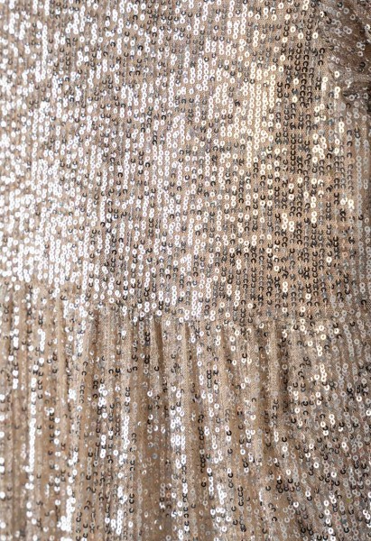 Φόρεμα με παγέτα - ΧΡΥΣΟ 8Y