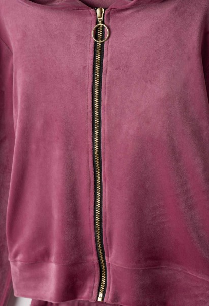 Σετ φόρμα με ζακέτα βελούδινη - ΜΑΤΖΕΝΤΑ 8Y