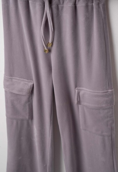 Σετ φόρμα με ζακέτα βελούδινη - ΛΙΛΑ 6Y