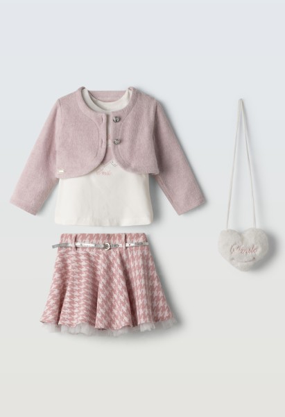 Σετ φούστα σακάκι με τσαντάκι - ΡOZ 4Y