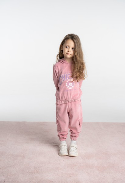 Σετ φόρμα βελούδινη - ΡOZ 4Y