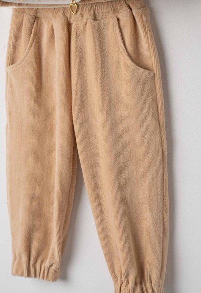 Σετ φόρμα βελούδινη 3τμχ. - ΜΠΕΖ 6Y