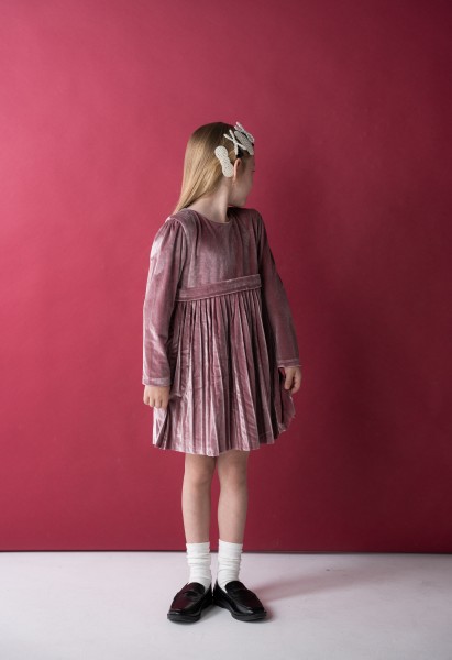 Φόρεμα βελούδο - ΡOZ 4Y