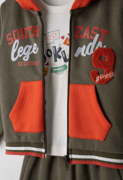 Σετ φόρμα 3τμχ. - ΧAKI 2Y