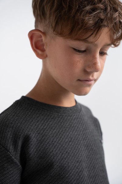 Μπλούζα - ΑΝΘΡΑΚΙ 6Y