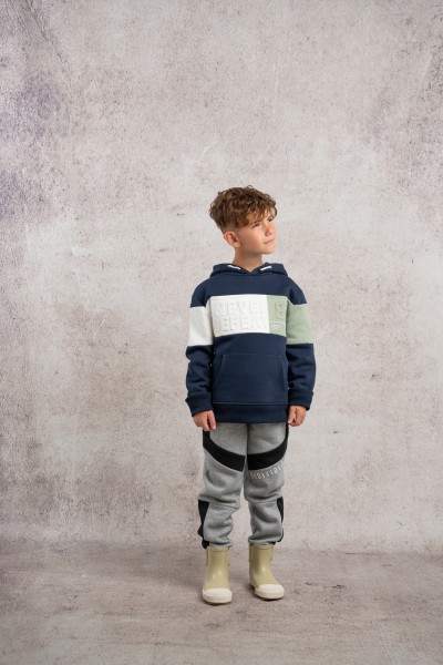 Σετ φόρμα με κουκούλα - ΜΠΛΕ 8Y