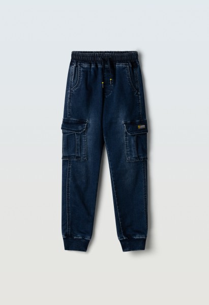 Παντελόνι τζιν κάργκο - ΤΖΙΝ 12Y