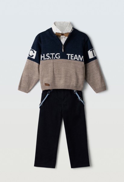 Σετ ζακέτα 4τμχ. - ΜΠΛΕ 5Y