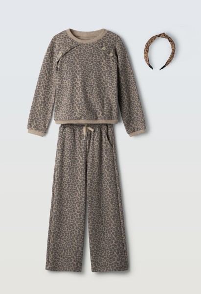 Σετ παντελόνα με στέκα - ΚΑΦΕ 8Y