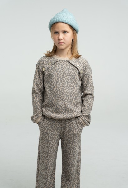 Σετ παντελόνα με στέκα - ΚΑΦΕ 8Y