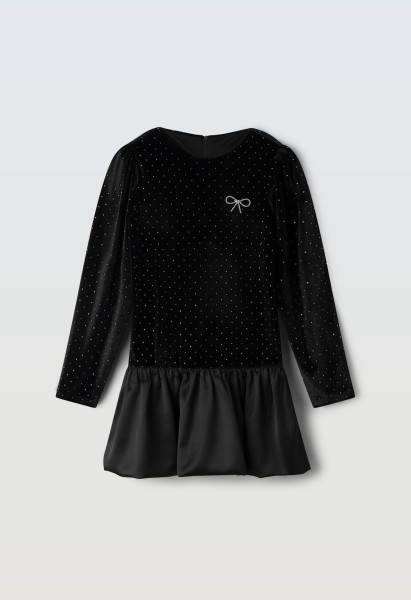 Φόρεμα με τσαντάκι - ΜΑΥΡΟ 12Y