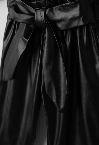 Σετ παντελόνι με τσαντάκι - ΜΑΥΡΟ 5Y