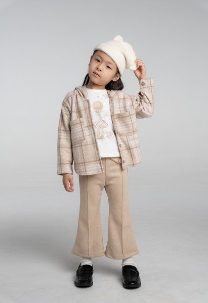 Σετ σορτς 3τμχ. με γουνάκι - ΕΚΡΟΥ 2Y