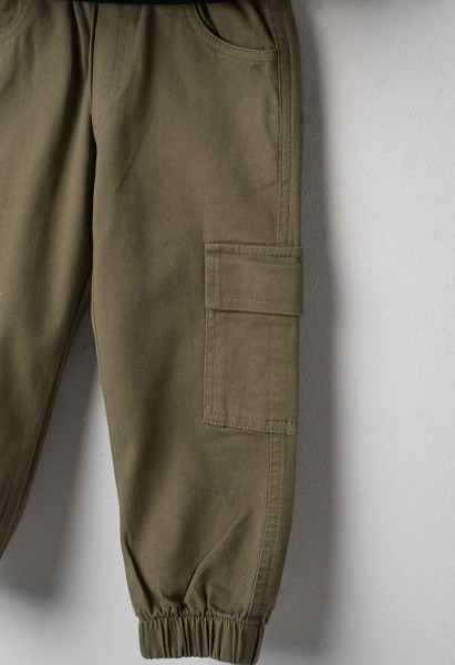 Σετ 3τμχ.με γιλέκο - ΧAKI 6Y