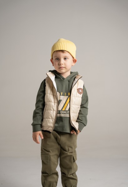 Σετ 3τμχ.με γιλέκο - ΧAKI 6Y