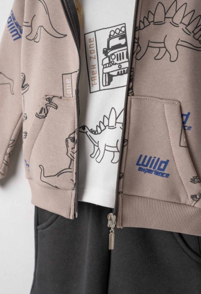 Σετ φόρμα 3τμχ. - ΚΑΦΕ 2Y