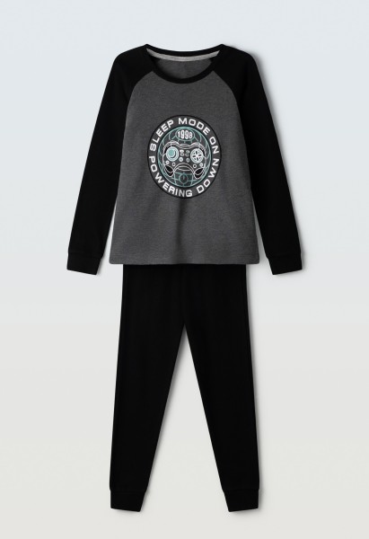 Σετ πιτζάμα - ΜΑΥΡΟ 12Y