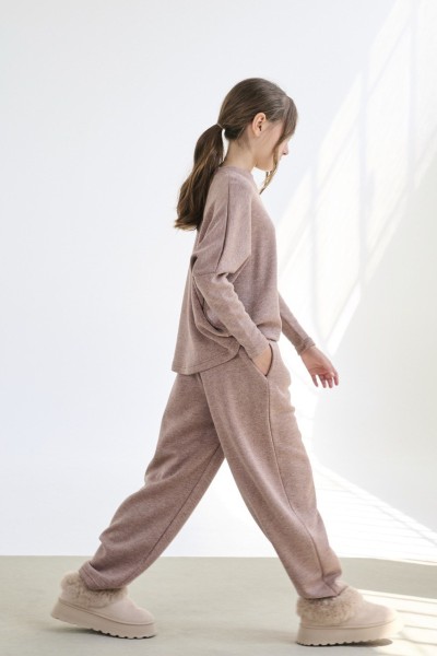 Σετ πλεκτό - ΚΑΦΕ 10Y