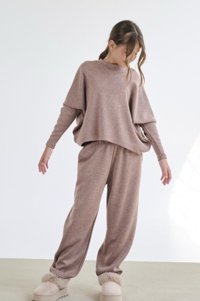 Σετ πλεκτό - ΚΑΦΕ 10Y