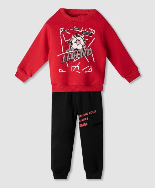 Σετ φόρμα - ΚΟΚΚΙΝΟ 6Y