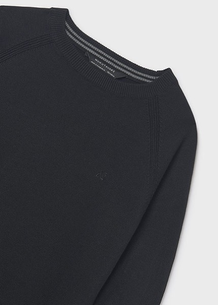 Ζερσευ βαμβακερό βασικό - ΜΑΥΡΟ 18Y