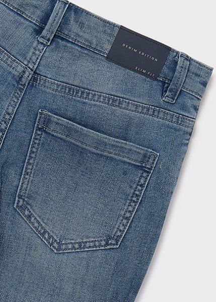 Παντελόνι τζιν slim fit βασικό - ΤΖΙΝ 18Y