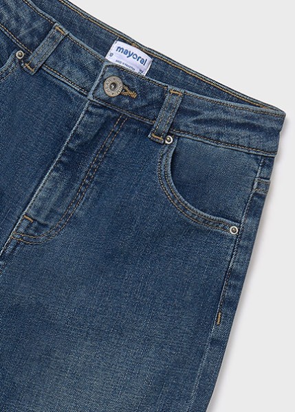 Παντελόνι μακρύ τζιν βασικό - ΤΖΙΝ ΣΚΟΥΡΟ 12Y