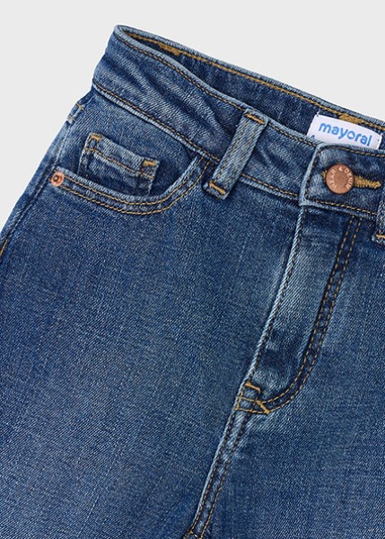 Παντελόνι τζιν βασικό - ΤΖΙΝ ΣΚΟΥΡΟ 4Y